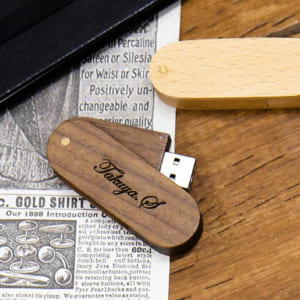 木製 USB メモリ