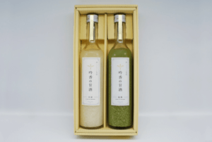 吟香の甘酒 ノンアルコール 2種『白米・抹茶』ギフトセット
