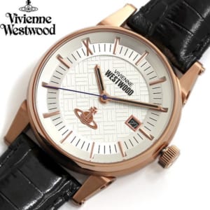 【送料無料】Vivienne Westwood ヴィヴィアンウエストウッド 腕時計 ウォッチ メンズ 男性用 デイトカレンダー vv065swhbk by CAMERON