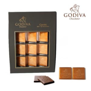 ゴディバ チョコレート GODIVA カーレ ミルク 36枚