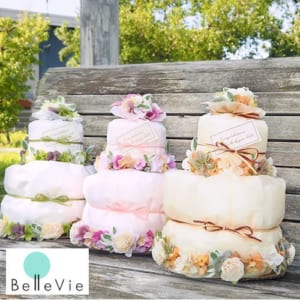 【おむつケーキ】 ナチュール おむつケーキ by Belle Vie