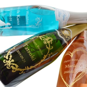 名入れスパークリングワイン　3色から選べる ギフト by フランス料理ビストロやま