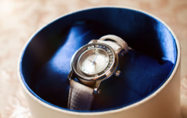 スワロフスキーの腕時計